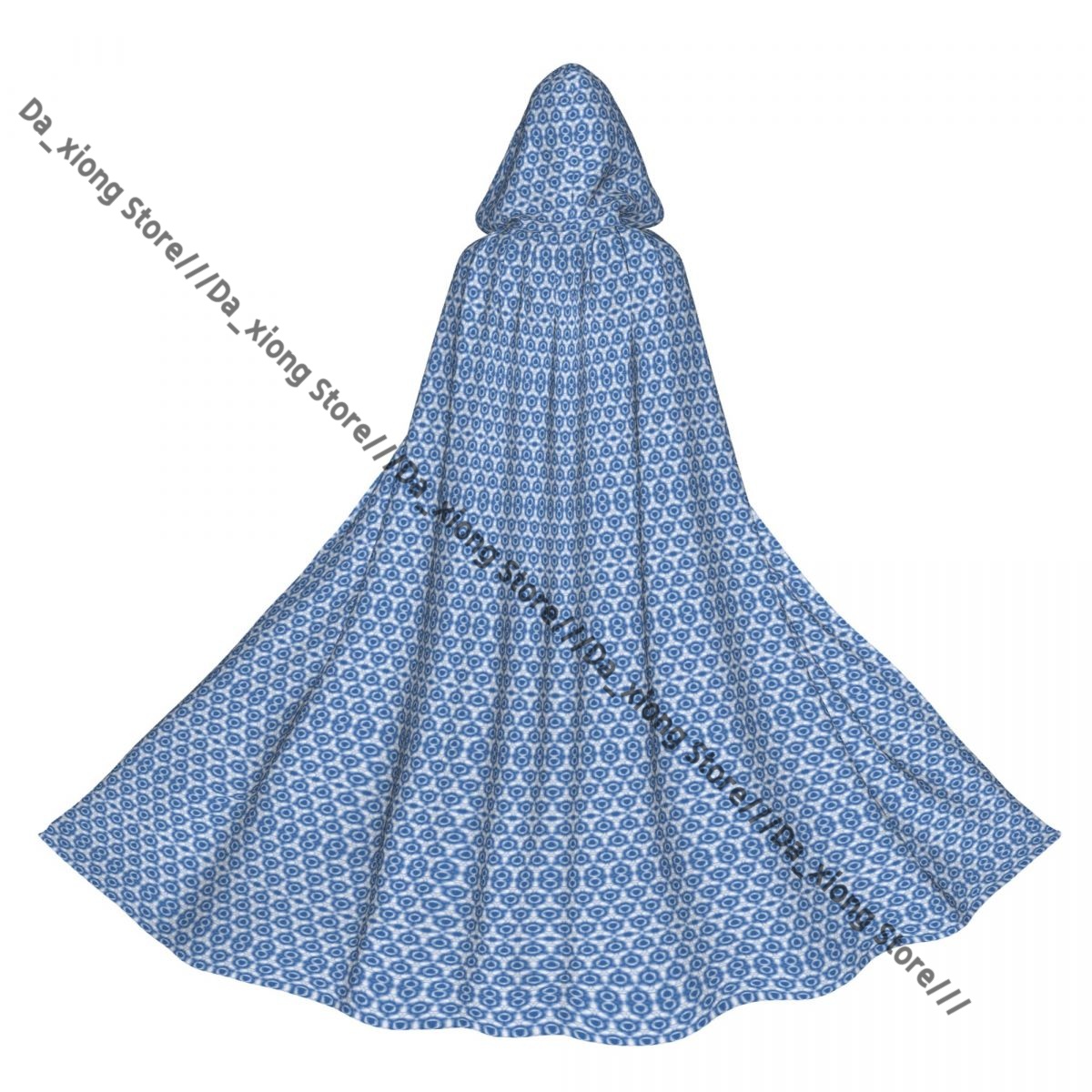Shibori Tie Dye - Unisex Halloween Cloak Blurry Shibori Sunburst