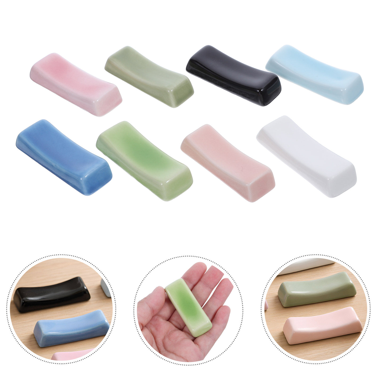 8Pcs Ceramic Chopstick Rest Pi - огляд і ціна Chopstick Rest Ceramic