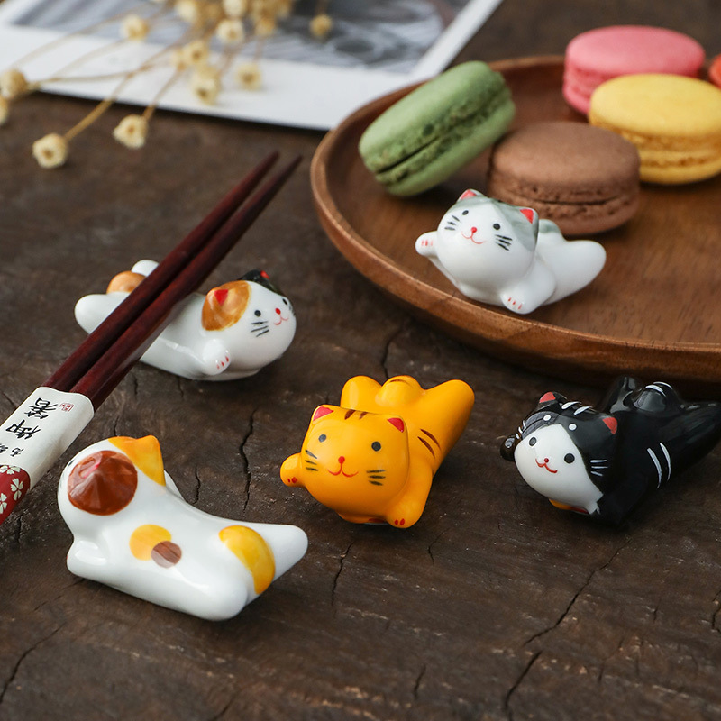 Flying Cat Ceramic Chopstick R - огляд і ціна Chopstick Rest Ceramic
