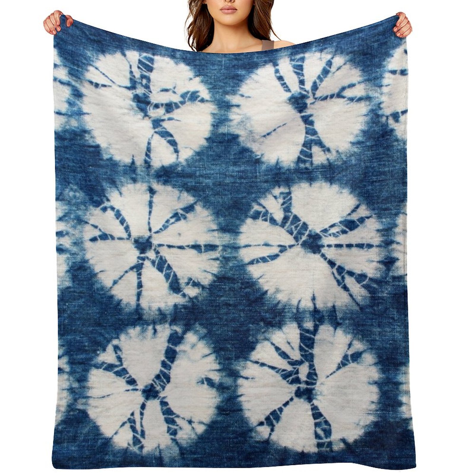 Shibori Circles, Indigo, Tie D - огляд і ціна Shibori Tie Dye