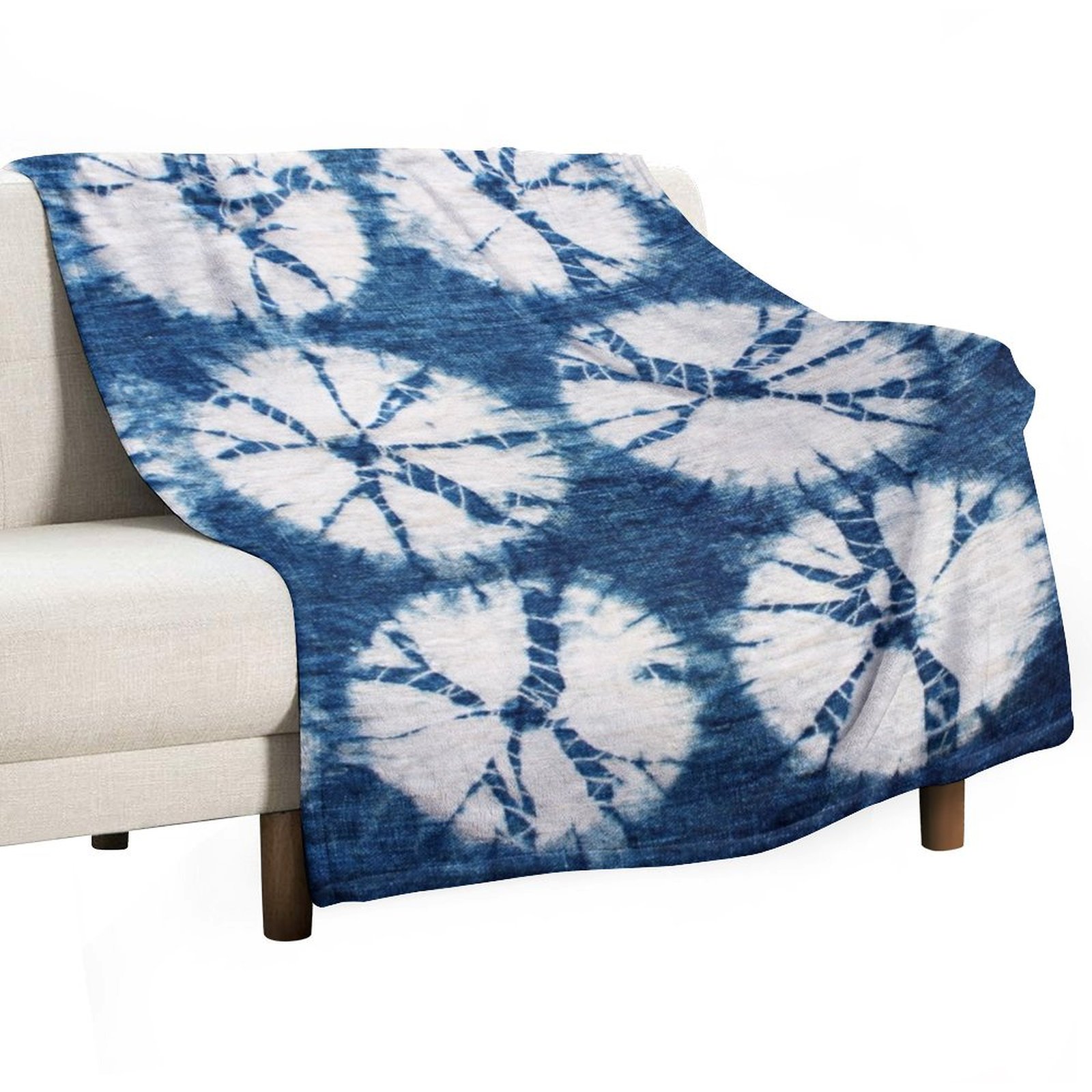Shibori Circles, Indigo, Tie D - огляд і ціна Shibori Tie Dye