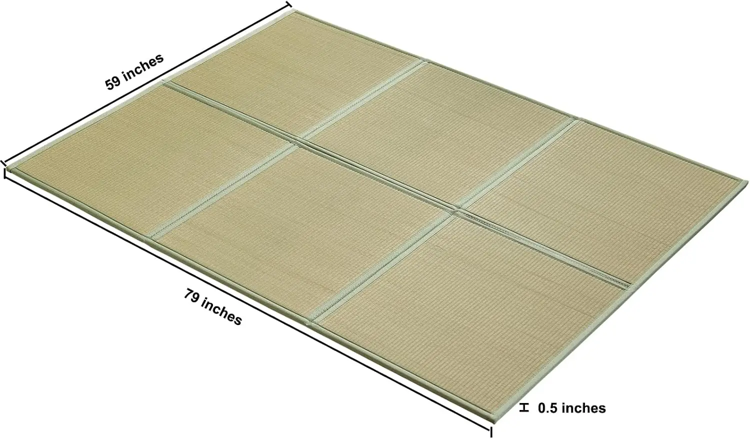 Natural Rush Grass Floor Tatam - огляд і ціна Tatami Mat Rush