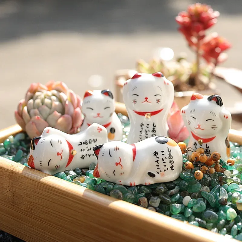 1 pcs Japanese Lucky Cat Ceram - огляд і ціна Chopstick Rest Ceramic