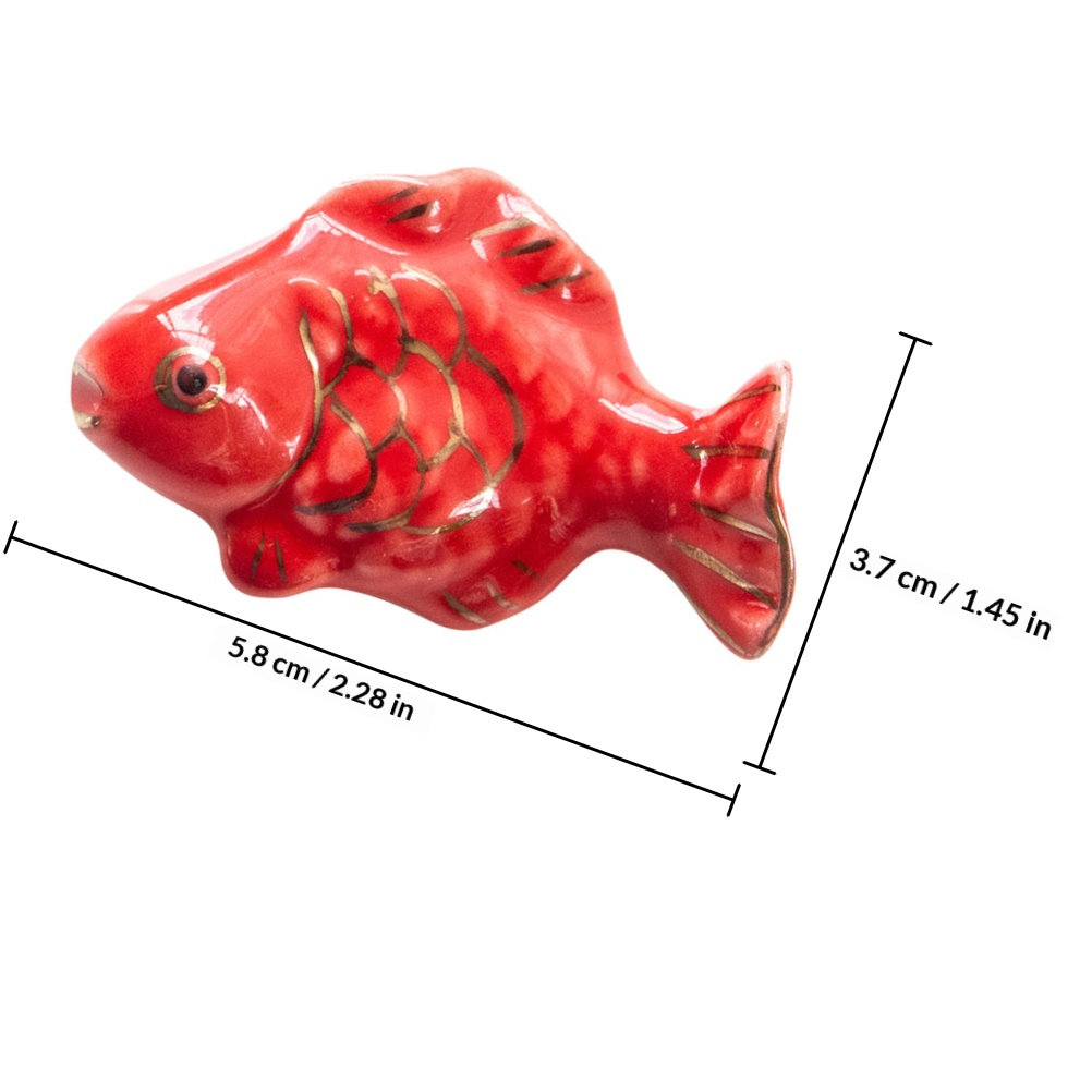 2Pcs Red Shape Ceramic Chopsti - огляд і ціна Chopstick Rest Ceramic